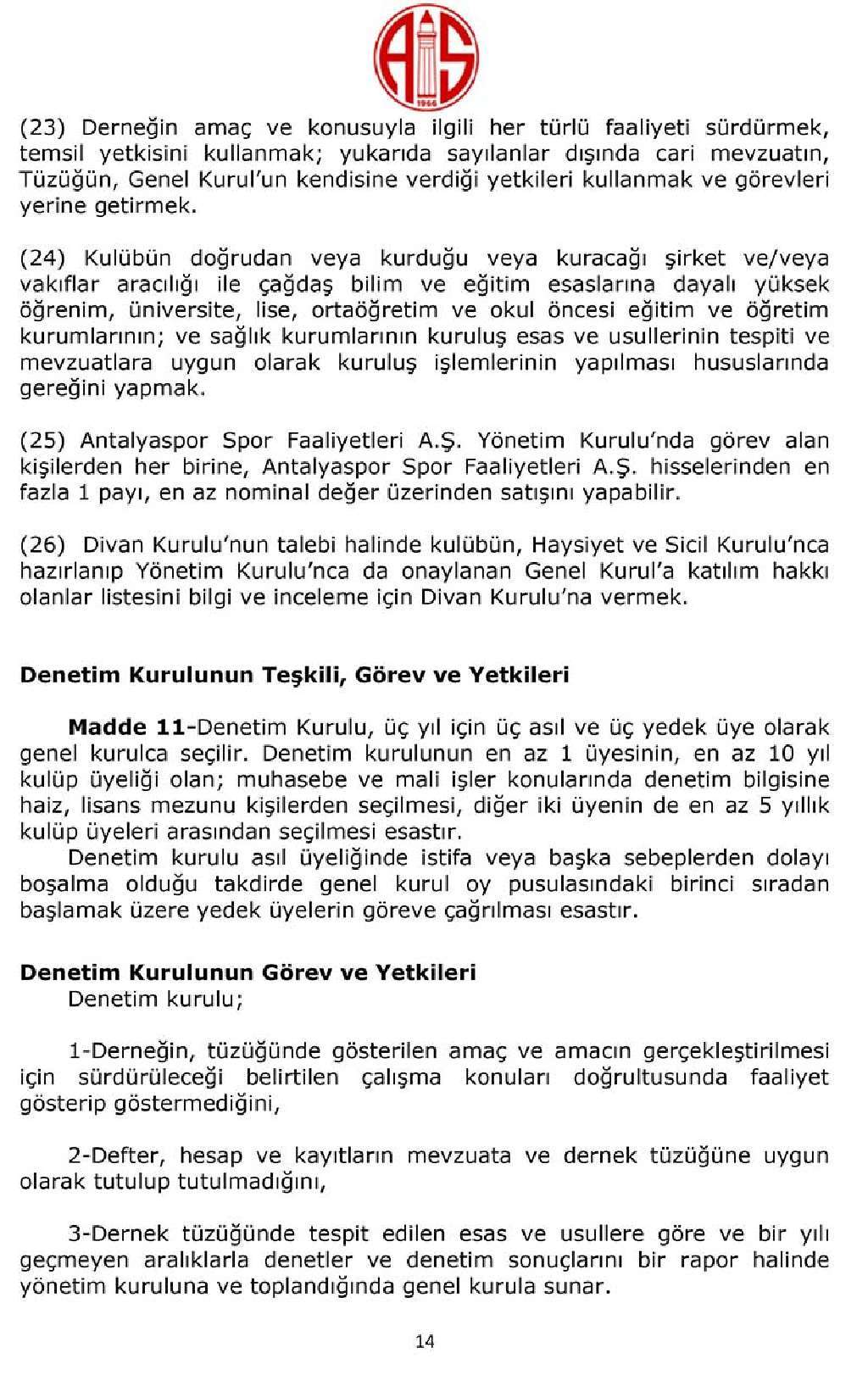 tuzugumuz antalyaspor kulubu dernegi antalyaspor resmi internet sitesi