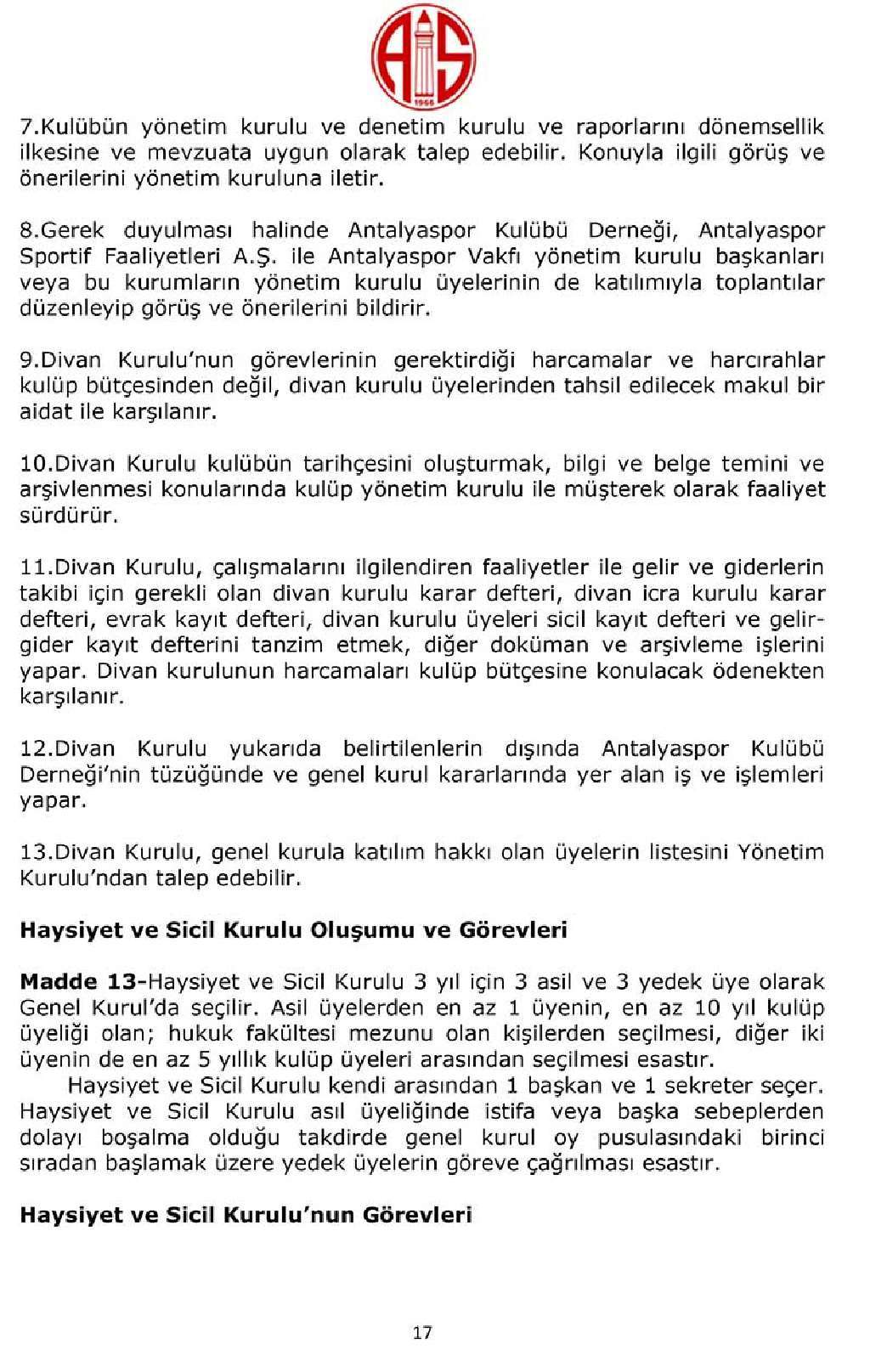 tuzugumuz antalyaspor kulubu dernegi antalyaspor resmi internet sitesi