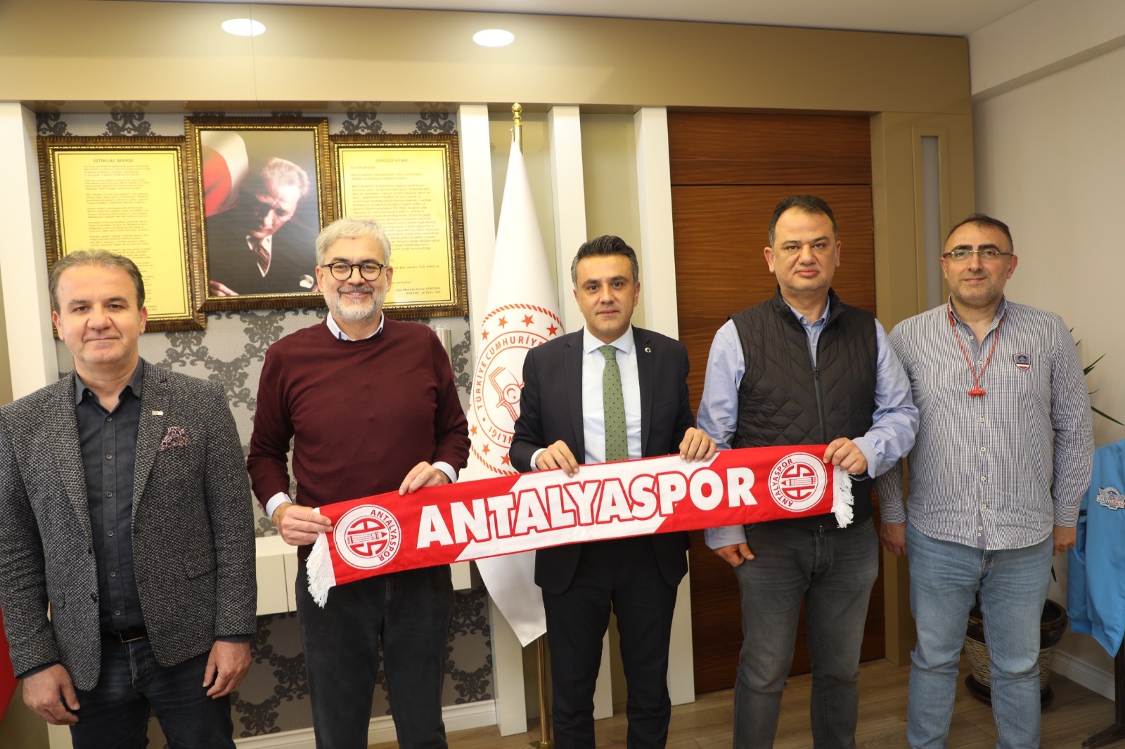 Başkanımız Hesapcıoğlu'ndan Çalışkan'a Ziyaret