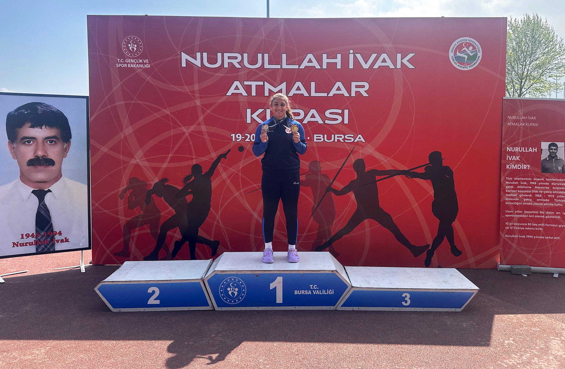 Atletimiz Emine Nur’dan Ciritte Altın ve Güllede Gümüş
