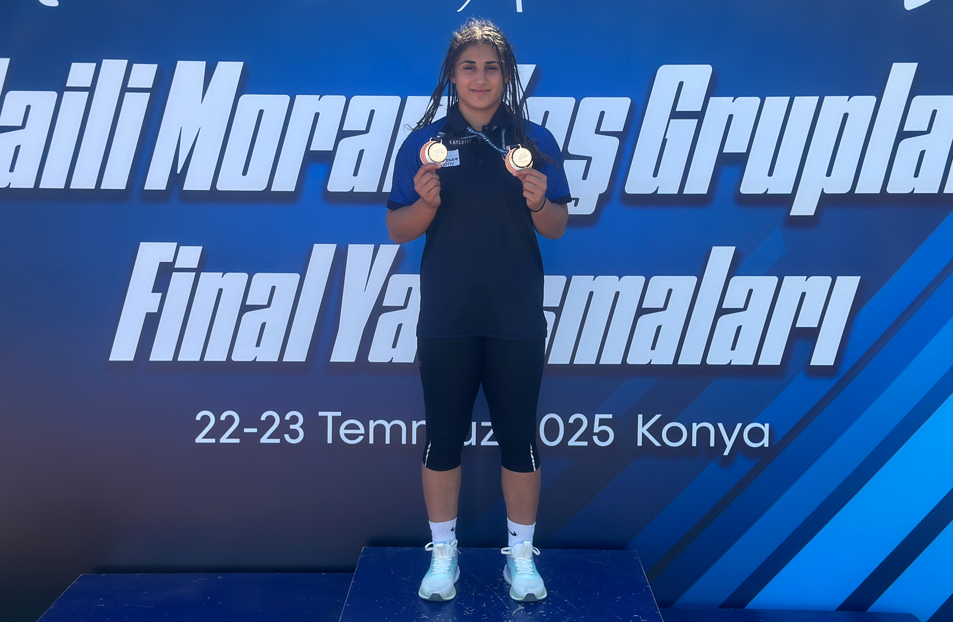 Genç Atletimiz Emine Nur Konya’da Parladı