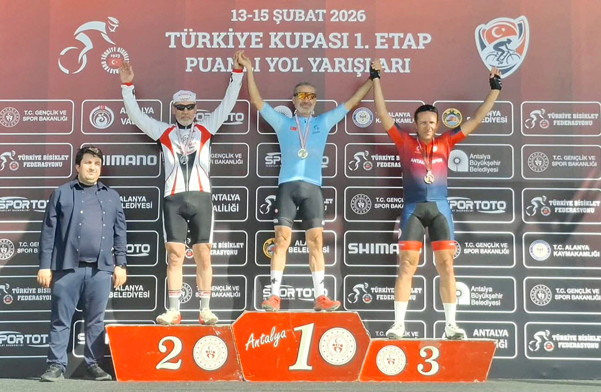 Bisikletçilerimiz Türkiye Kupası Alanya Etabında Kürsüde