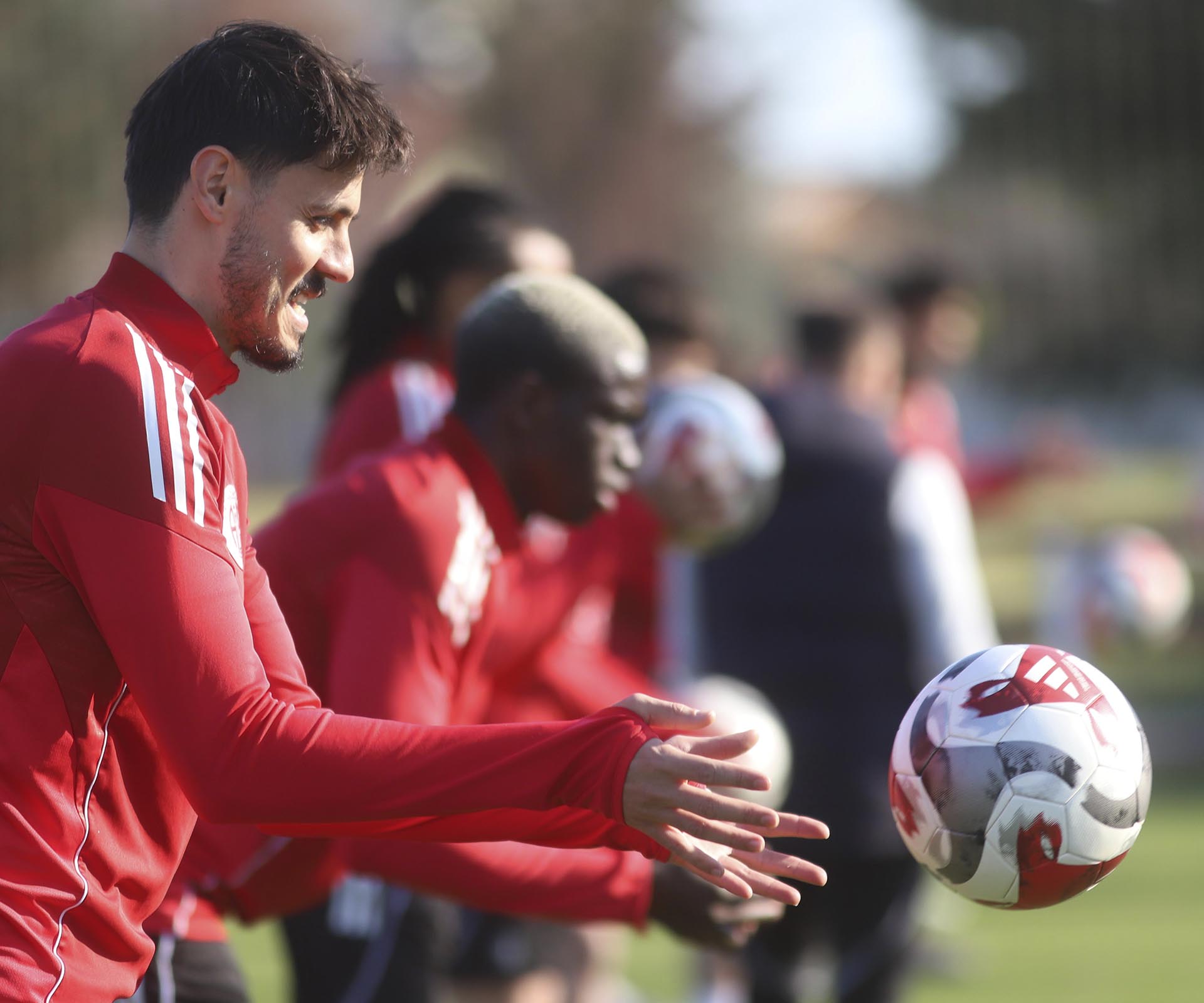 Antalyaspor Akşam Antrenmanında Hız Kestirmedi!