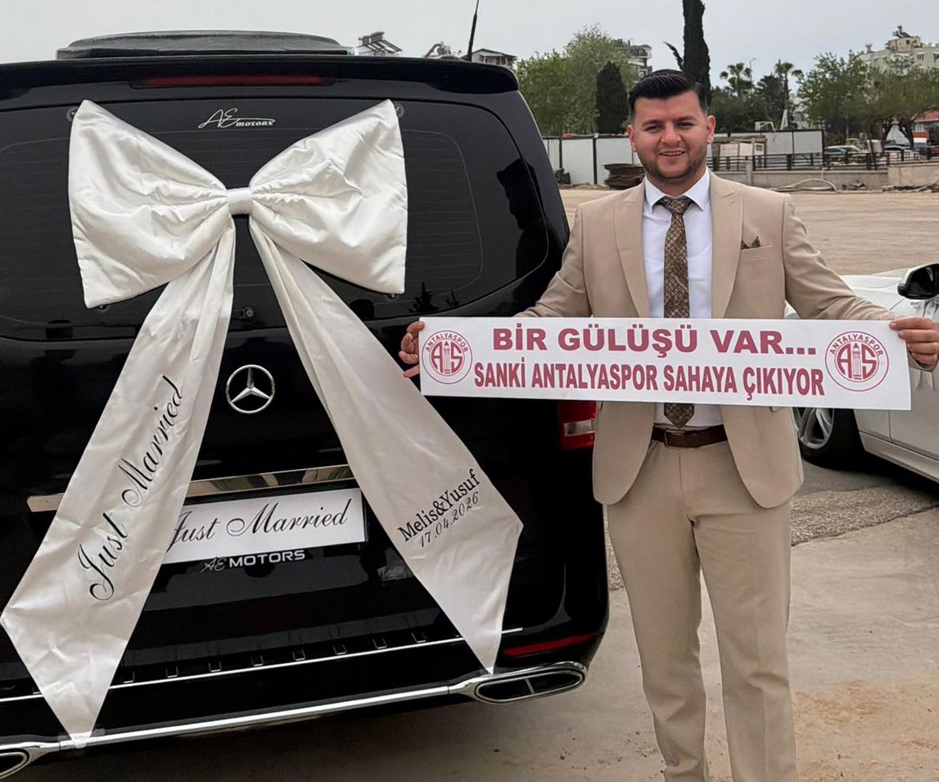 Kaptanımız Yusuf Arslanoğlu Hayatını Melis Şeker ile Birleştirdi