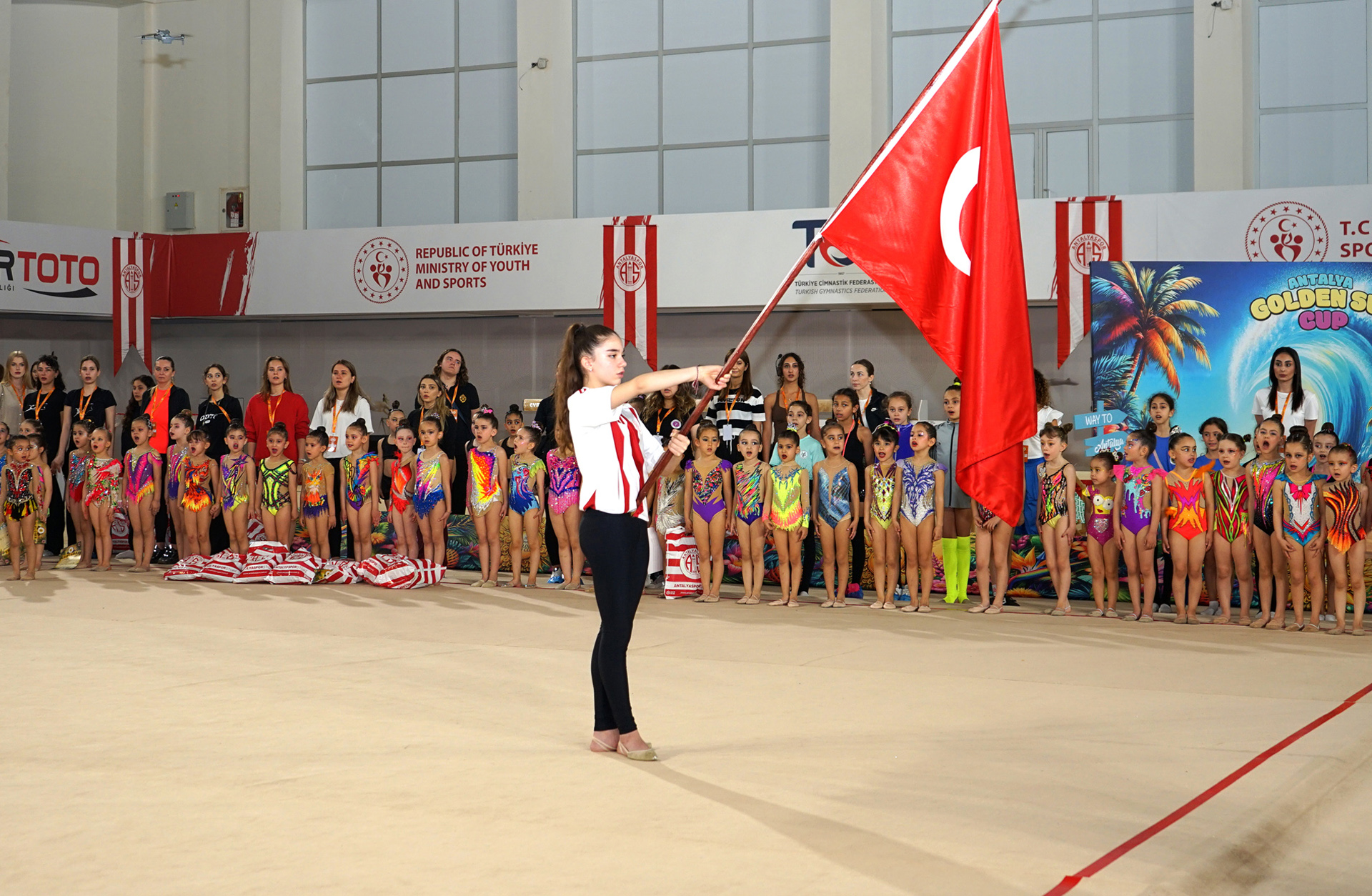 2. International Golden Sun Rhythmics Cup Başladı