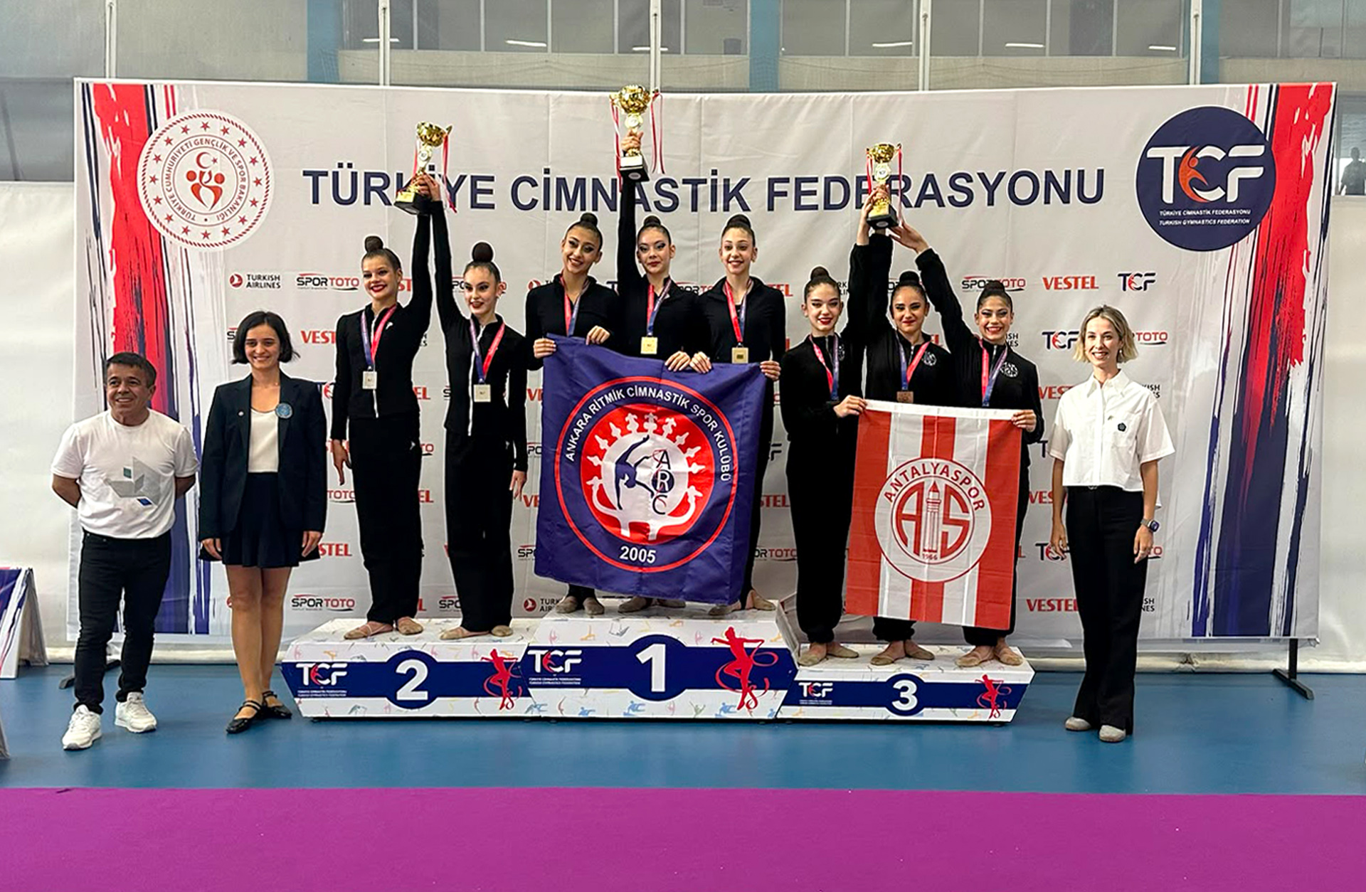 Genç Cimnastikçilerimizden Türkiye Dereceleri