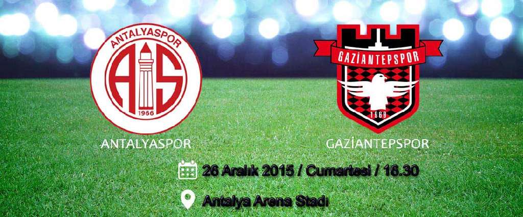 Antalyaspor - Gaziantepspor Müsabakası Bilet Fiyatları