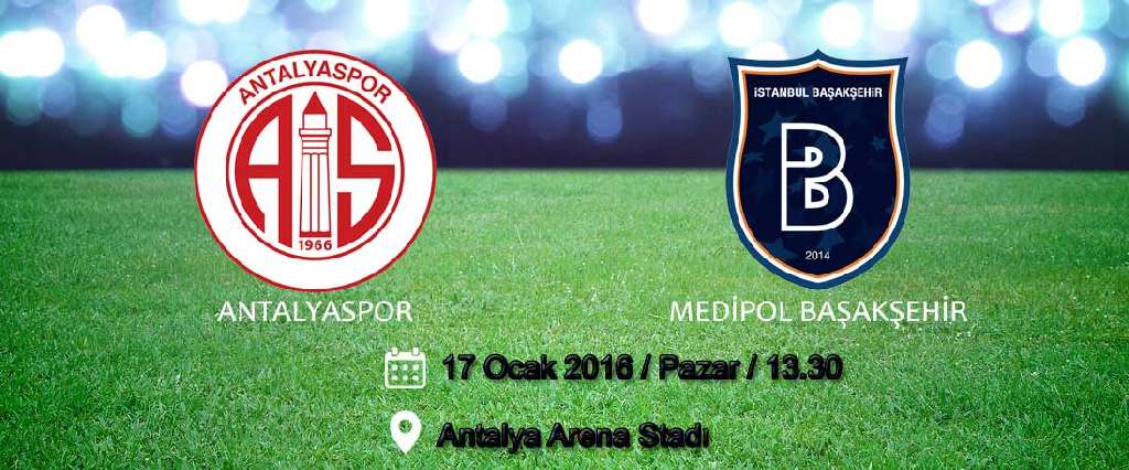 Antalyaspor - Medipol Başakşehir Müsabakası Bilet Fiyatları