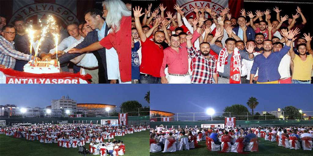 Antalyaspor Kulübü'nün Kuruluşunun 50. Yıldönümü Kutlandı