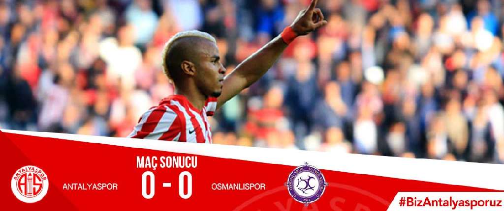 Antalyaspor 0 - 0 Osmanlıspor