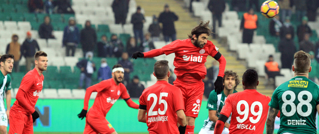 Antalyasporumuz 6 Hafta Sonra Mağlup: 2-1