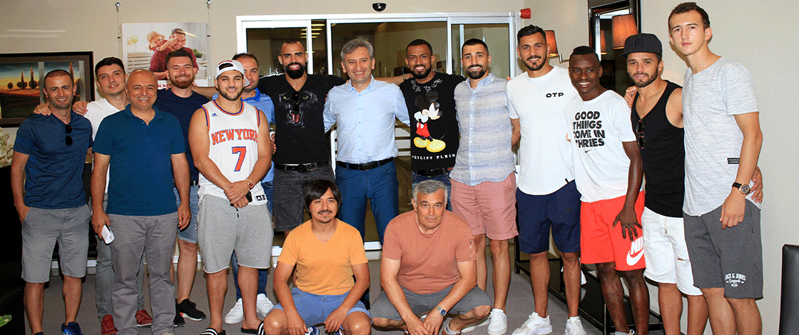 Futbolcularımız Memorial Antalya'da  Sağlık Kontrolünden Geçti