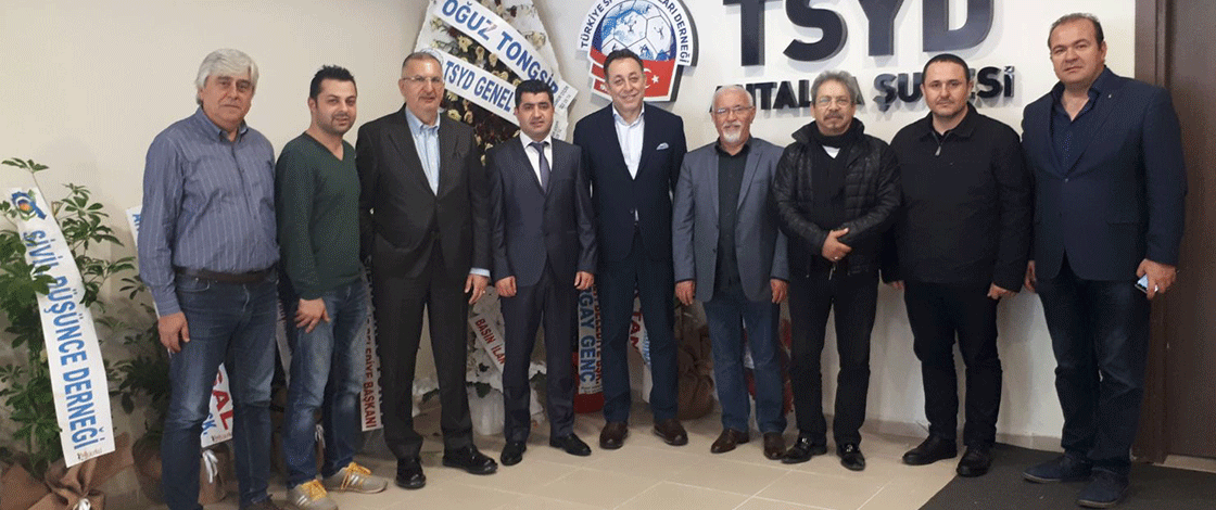 Antalyaspor Kulübü Derneğimizden TSYD'ye Ziyaret