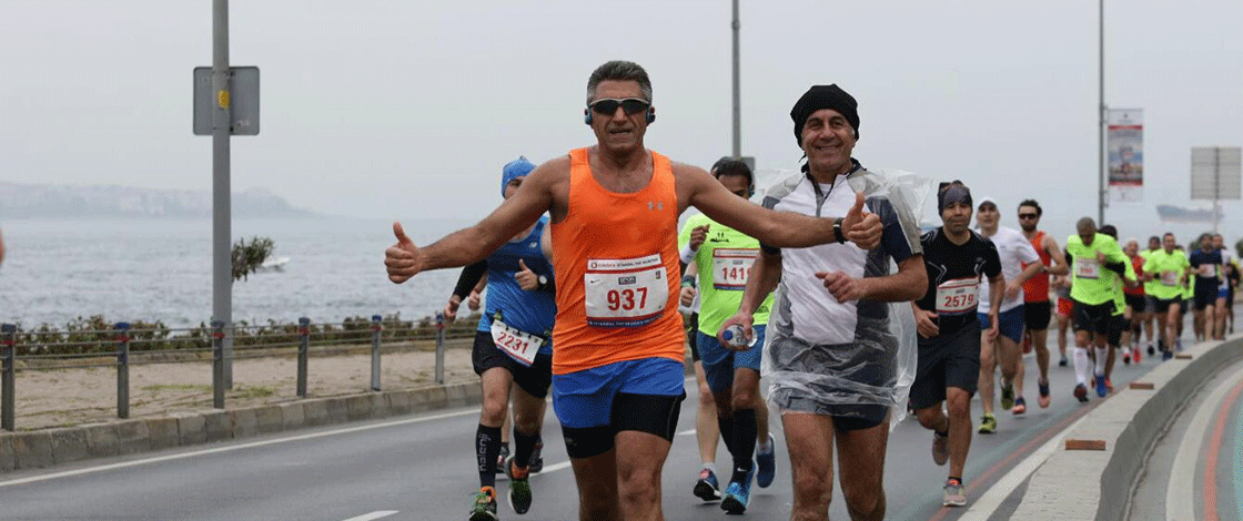 Triatlon Takımımız Vodafone Yarı Maratonu'nda Yarıştı