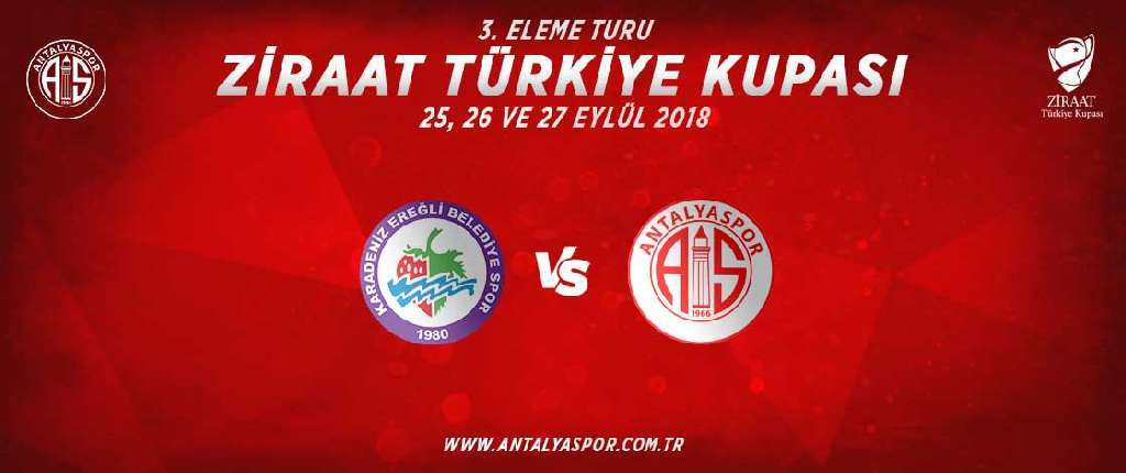 Ziraat Türkiye Kupası'nda Rakibimiz Karadeniz Ereğli Belediyespor