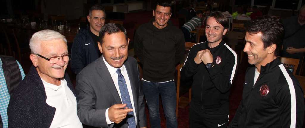 Karadeniz Ereğli Belediye Başkanı Hüseyin Uysal'dan Antalyasporumuza Ziyaret