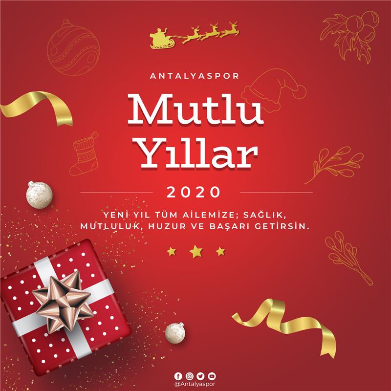 Yeni Yılınız Kutlu Olsun