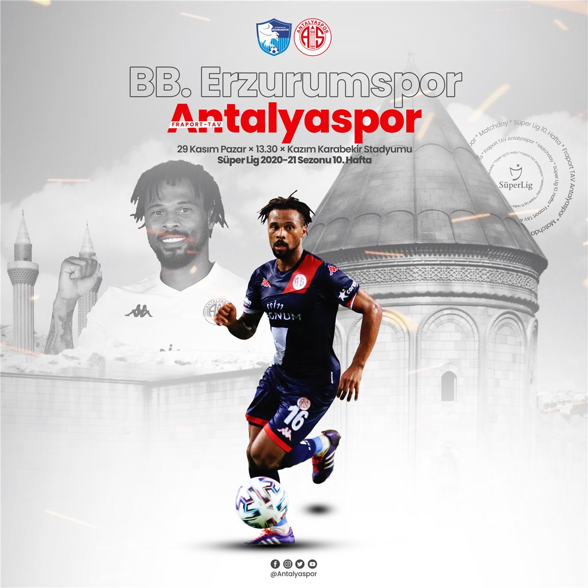 MAÇA DOĞRU | Büyükşehir Belediye Erzurumspor × Fraport TAV Antalyaspor