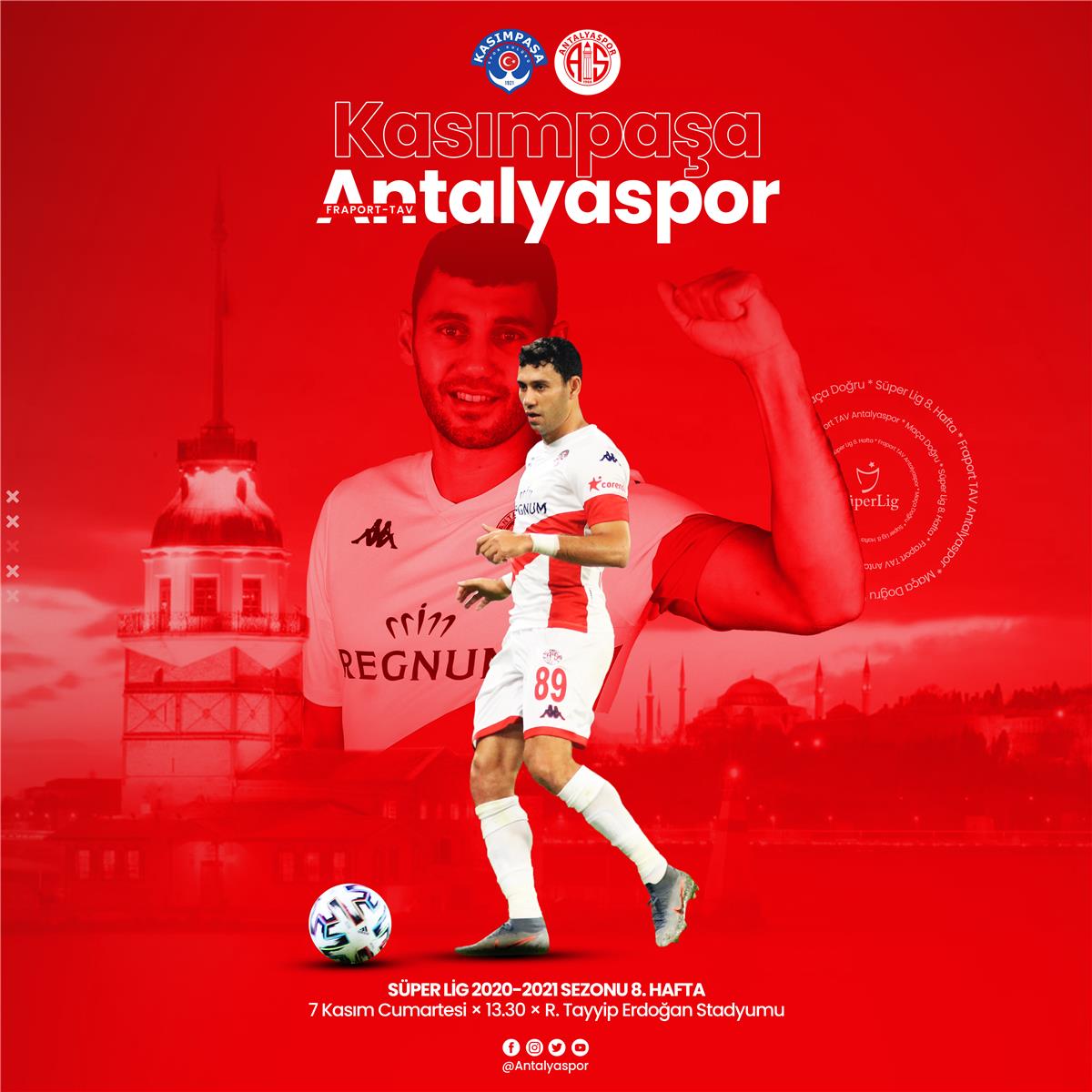 MAÇA DOĞRU | Kasımpaşa × Fraport TAV Antalyaspor