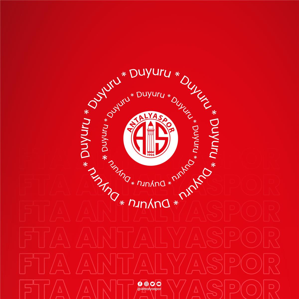 Antalyaspor Kulübü Derneği Üyeleri Aidat Ödemeleri Duyurusu