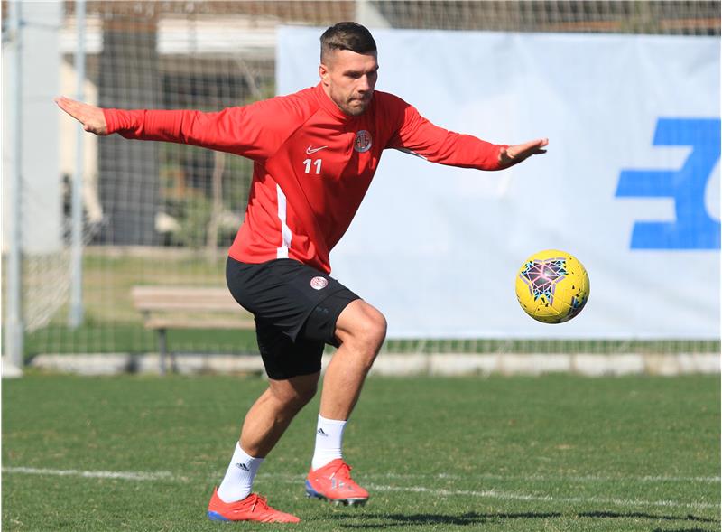 Lukas Podolski Özel Antrenman Yaptı