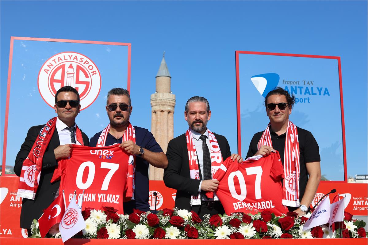 Antalyaspor A.Ş. - Fraport TAV İşbirliği 1+1 Yıl Daha Uzadı