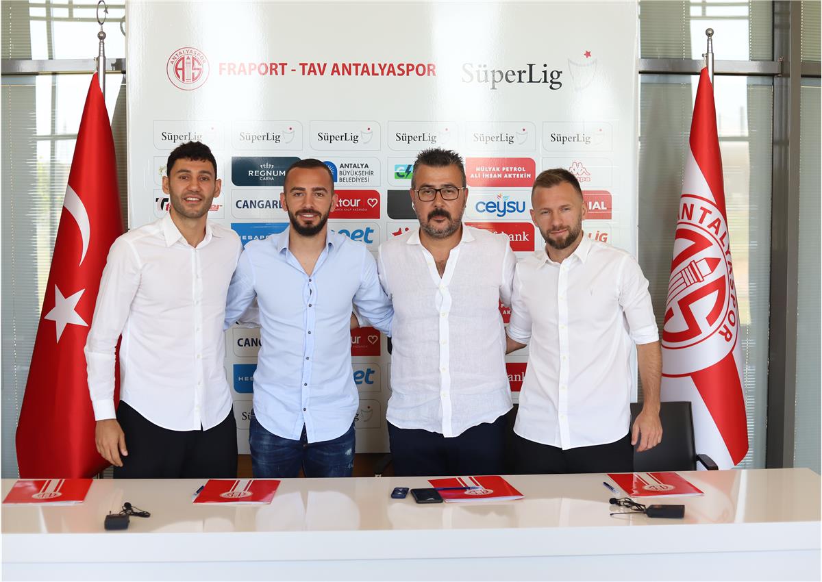 FTA Antalyaspor’umuzda 3 İmza Birden