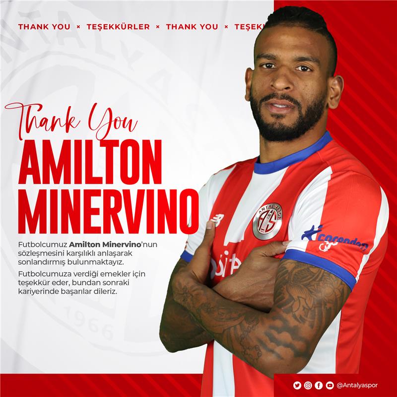 Teşekkürler Amilton Minervino