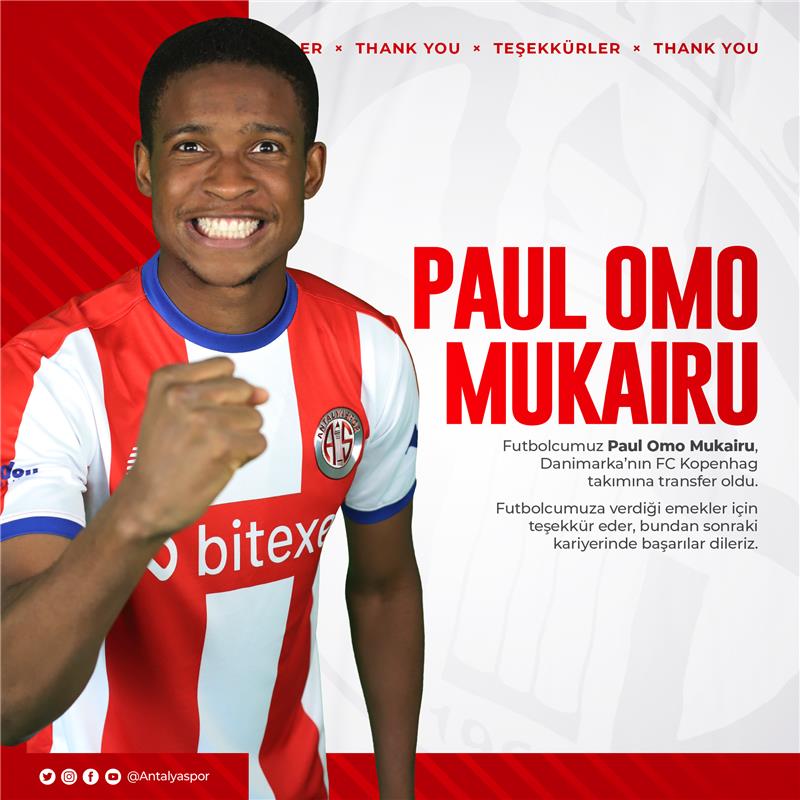 Teşekkürler Paul Omo Mukairu