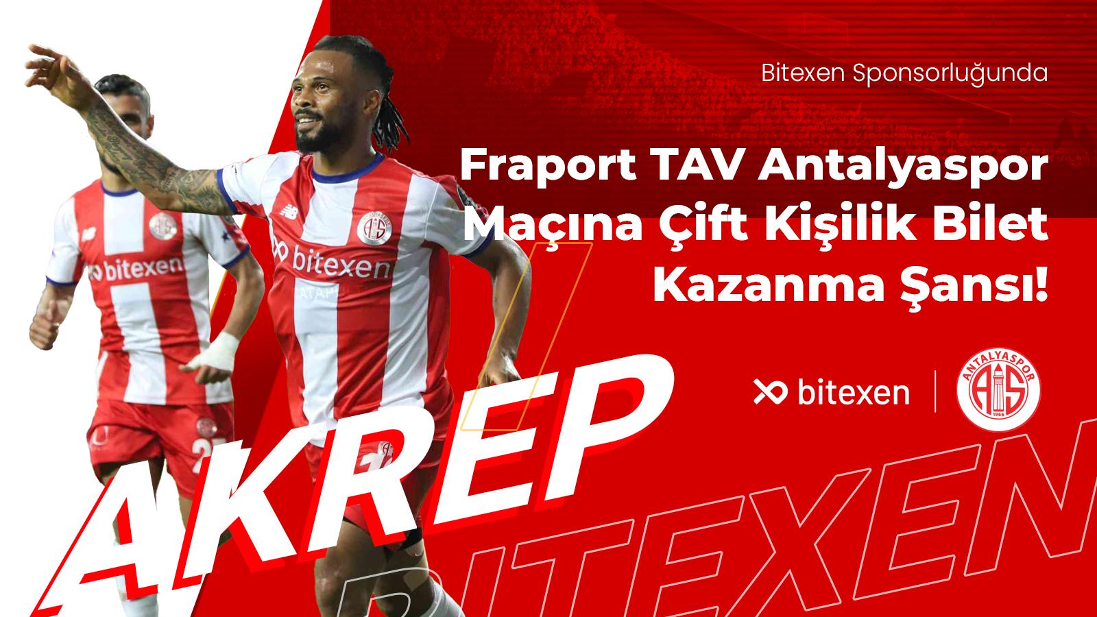 Fraport TAV Antalyaspor - Demir Grup Sivasspor Maçına Çift Kişilik Çekilişi Katılım Koşulları