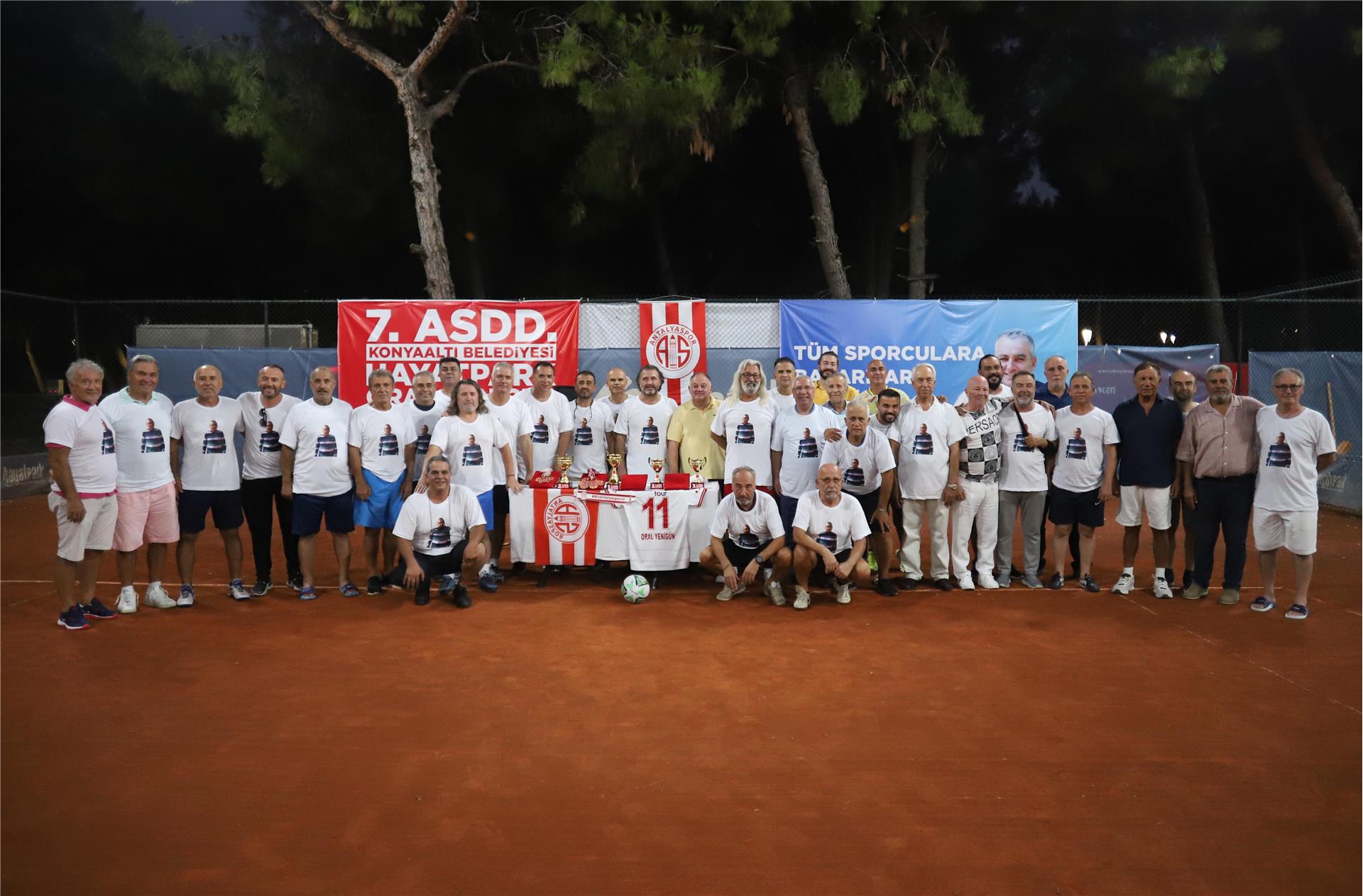 7'nci Kez Düzenlenen Ayak Tenisi Turnuvası Hayat Park'ta Başladı